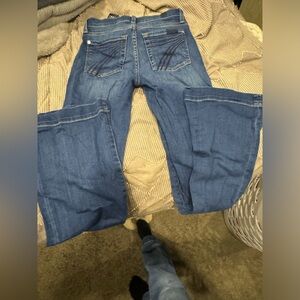 7 for all mankind size 25 tailorless dojo in medium melrose